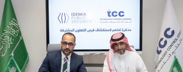 IDEMIA Public Security and the Technology Control Company Sign Strategic Memorandum of Understanding to Drive Innovation in Digital Identity, Biometrics, and Smart Cities in Saudi Arabia IDEMIA Public Security and the Technology Control Company Sign Strategic Memorandum of Understanding to Drive Innovation in Digital Identity, Biometrics, and Smart Cities in Saudi Arabia