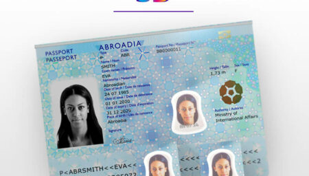 Secondary color portrait with motion effect Secondary color portrait with motion effect