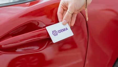 NFC card for automotive NFC card for automotive