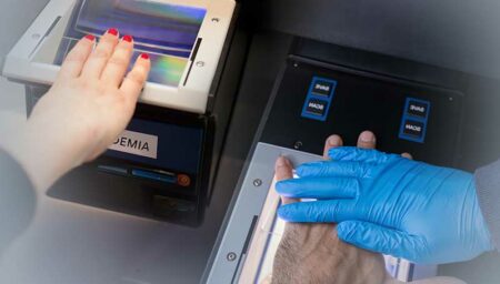 Palmprint scanner Palmprint scanner