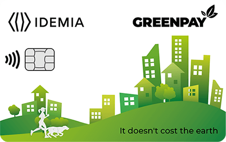 GREENPAY card IDEMIA GREENPAY card IDEMIA