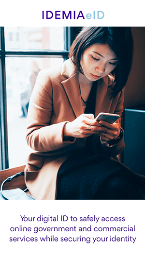 IDEMIA eID splashscreen IDEMIA eID splashscreen